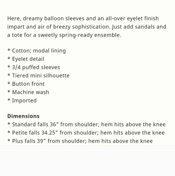 Anthropologie Blue Mini Dress - Picture 8 of 8